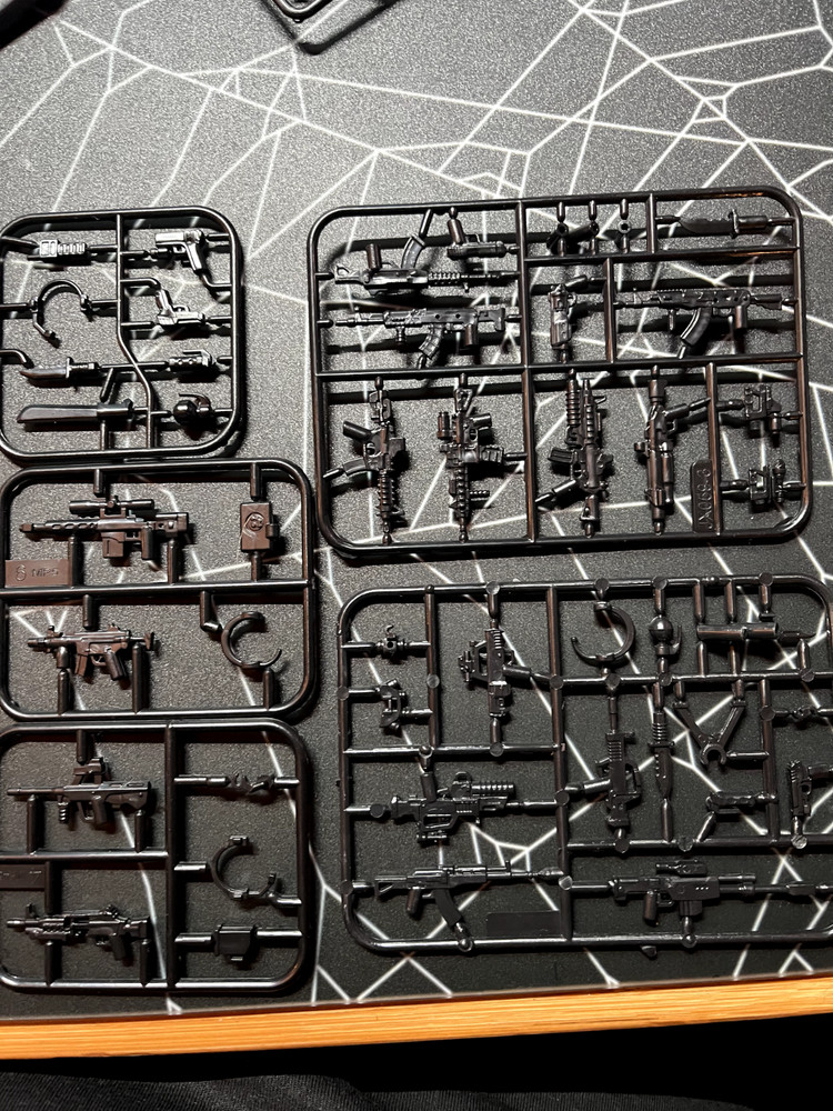 lego compatible mini figure multi weapon lot