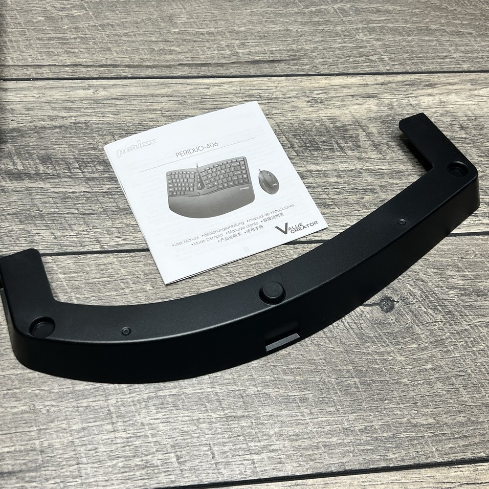 Perixx PERIDUO-406 Wired Mini Adjustable Split Keyboard with Vertical Mouse