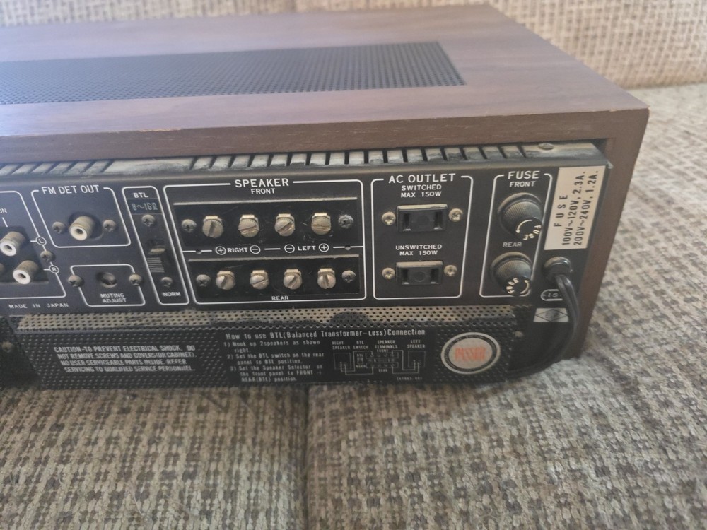 JVC 4vr-5445 Quadraphonic Reciever Read Description