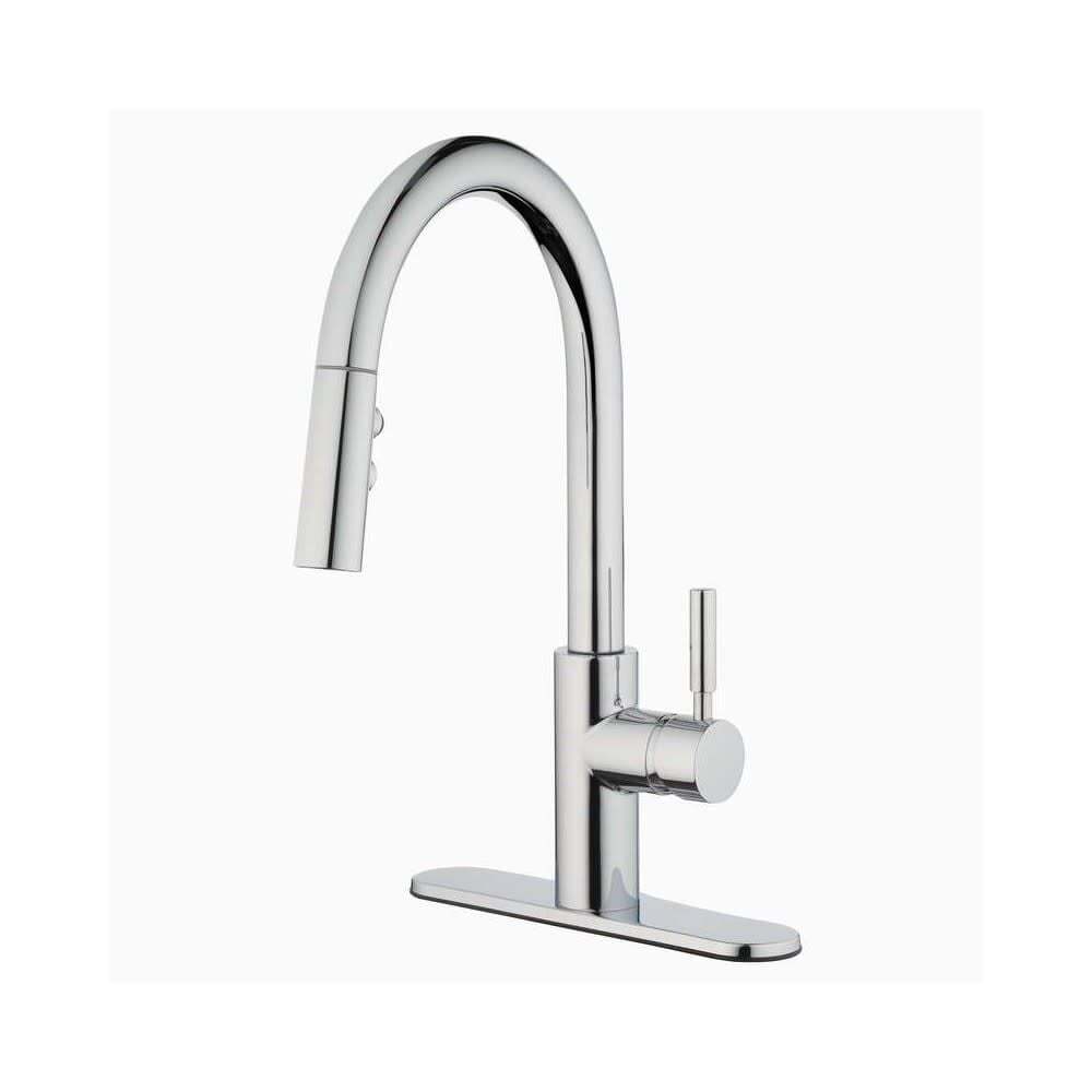 Oakbrook Pulldown Kitchen Faucet Chrome One Handle