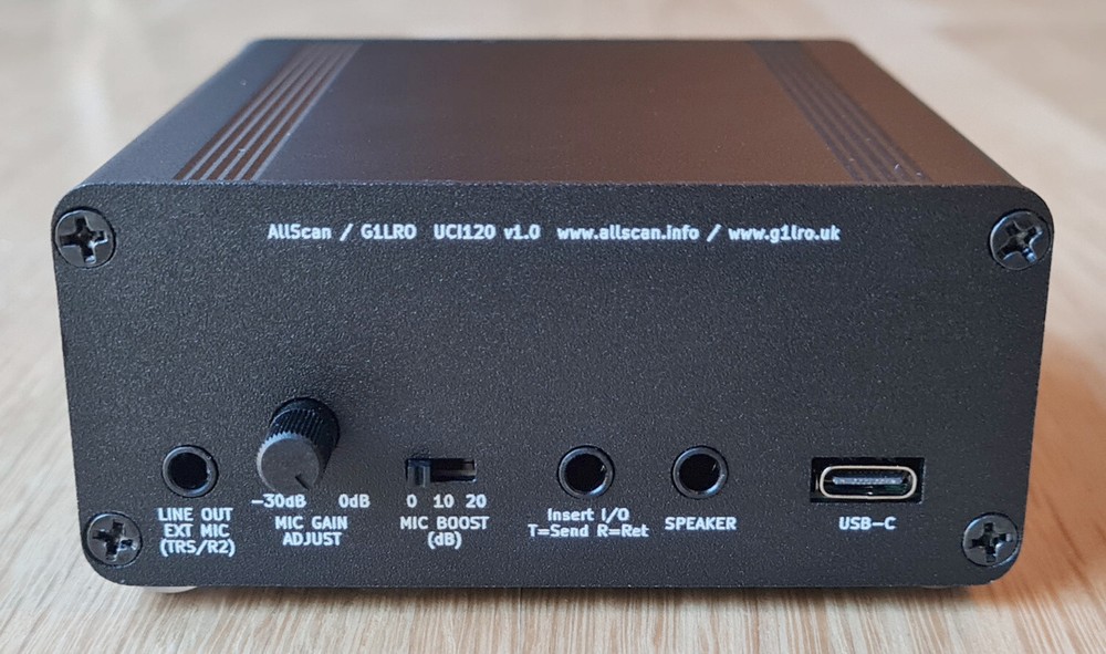 AllScan UCI120 USB Communications Interface AllStar EchoLink Radio-less Node PTT