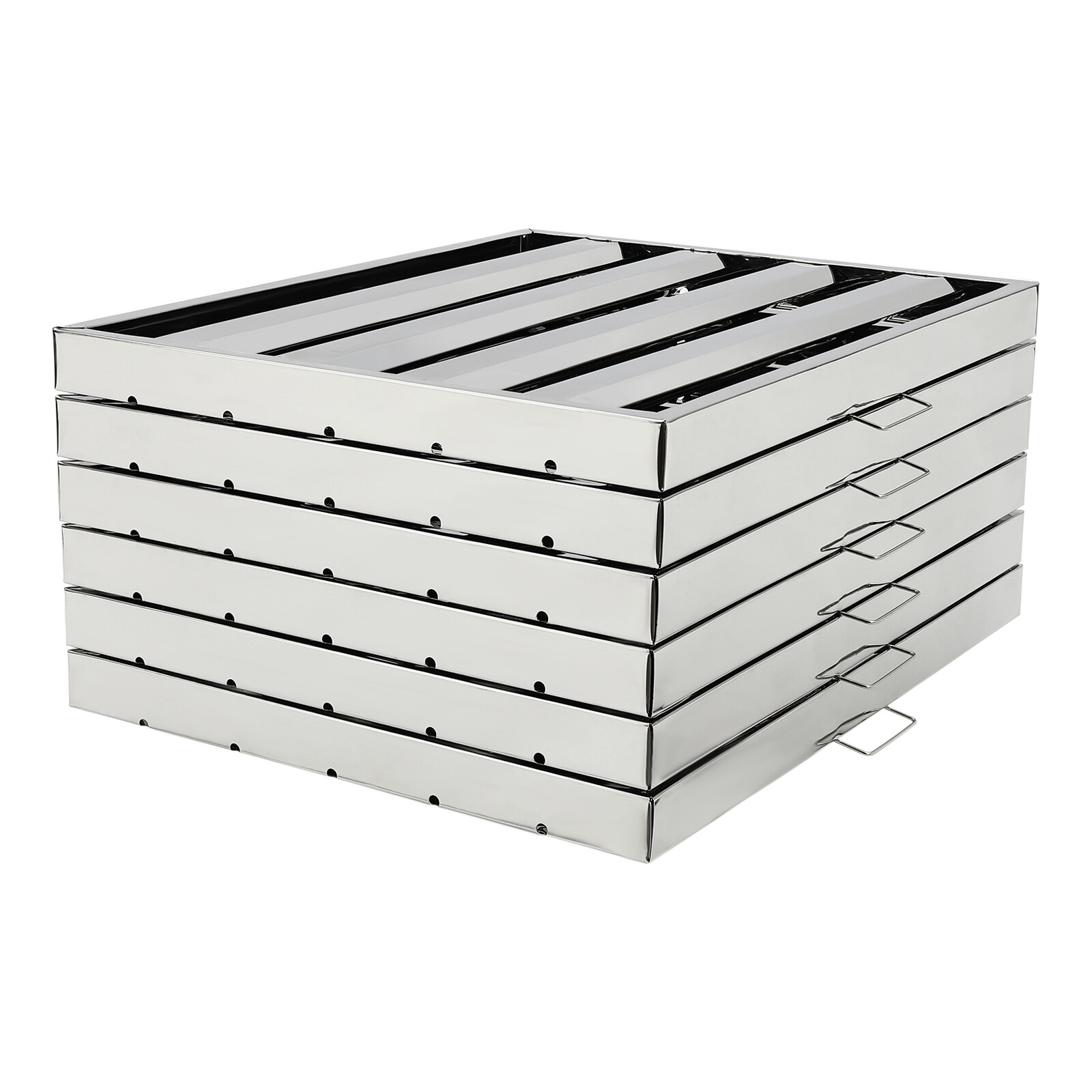 19.5x24.5" Commercial Hood Filters 6Pc Stainless Steel Hood Grease Filter Baffle