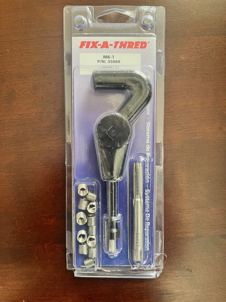 FIX-A-THREAD REPAIR KIT  35069 M6-1