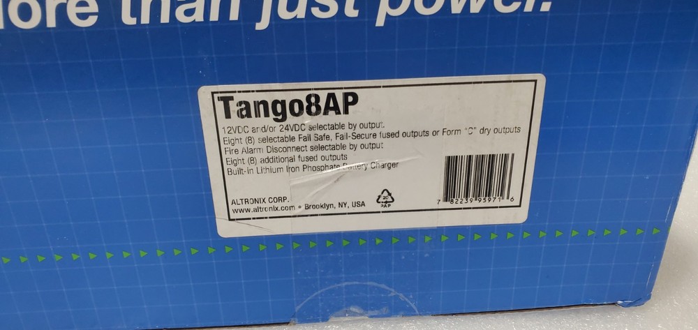 Altronix TANGO8AP PoE DRIVEN MULTI-OUTPUT POWER SUPPLY W/ ACCESS CONTROLLER