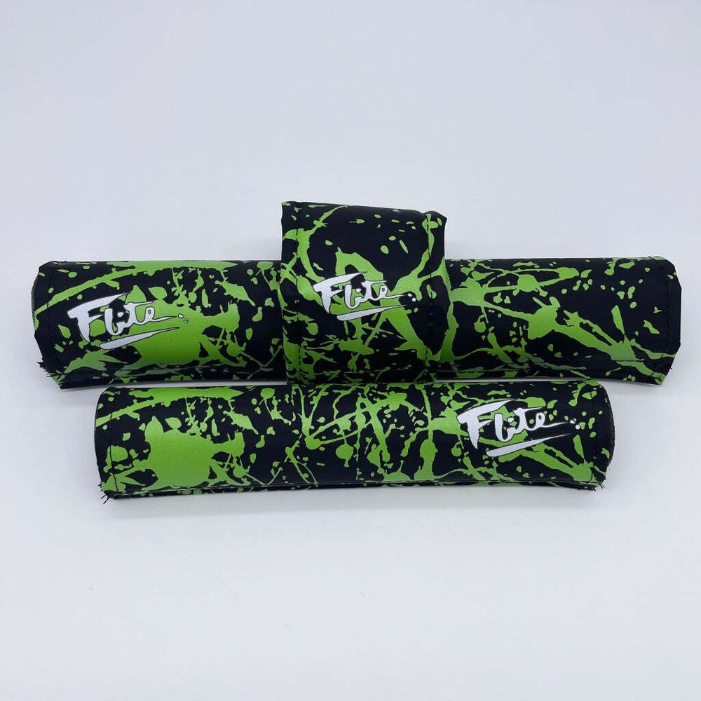 Splatter BMX Pad Set by Flite - Multiple Colors Available