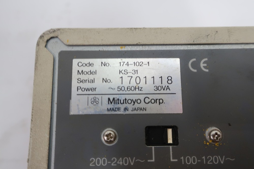 Mitutoyo KS-31 Linear Digital Readout Scale