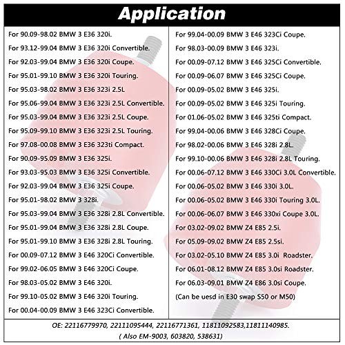 Engine Front L&R Mount Mounting Insulator For BMW E36 Compact E46 Compact Z3