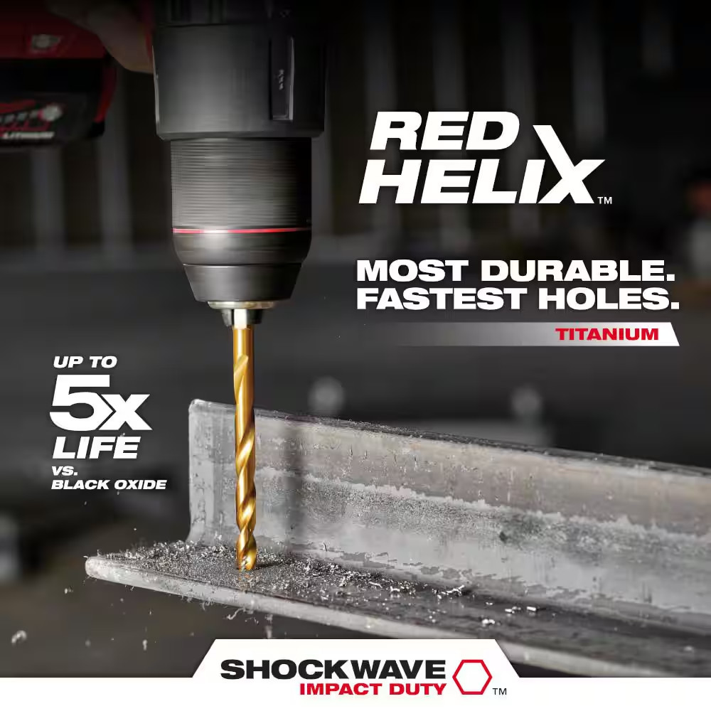 SHOCKWAVE 1/16 In. Titanium Twist Drill Bit