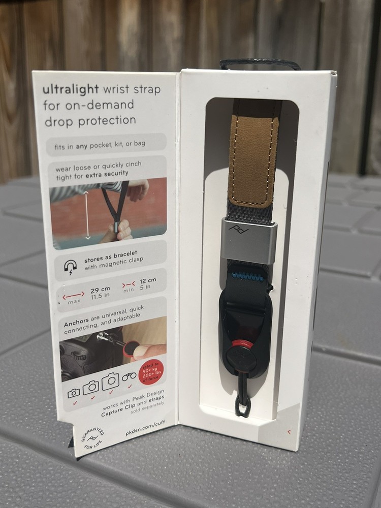 Peak Design Cuff Camera Wrist Strap (Ash)