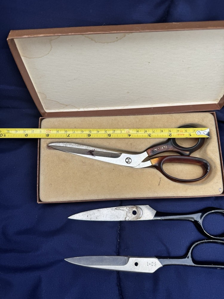 Vintage Wiss Pinking Shears, Plus Additional Pair