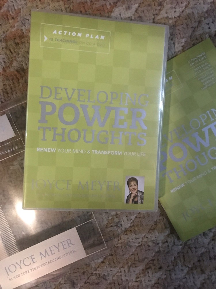 Joyce Meyer - Developing Power Thoughts - CD & DVD (6-Disc Set)