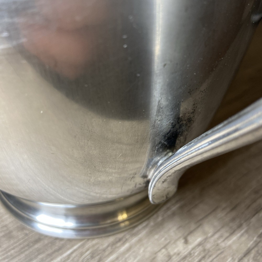 Antique Westminster Water Pitcher #1009 Engraved Initial B