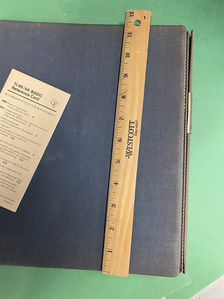 Vintage Texas Instruments TI-99/4A Computer Beginners Basic Book User Guides Etc