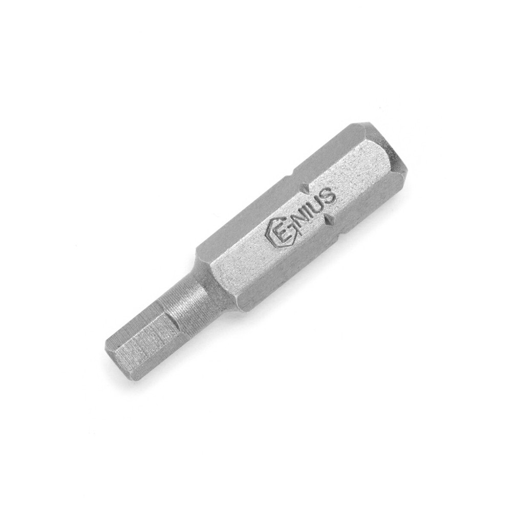 Genius Tools 3/8" Hex Shank, 3/8" Hex Screwdriver Bit, 30mmL - 3134