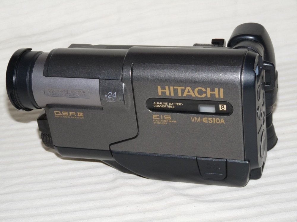 Hitachi VM-E510 VM-E510A 8mm Video8 Camera Camcorder VCR Player Video Transfer