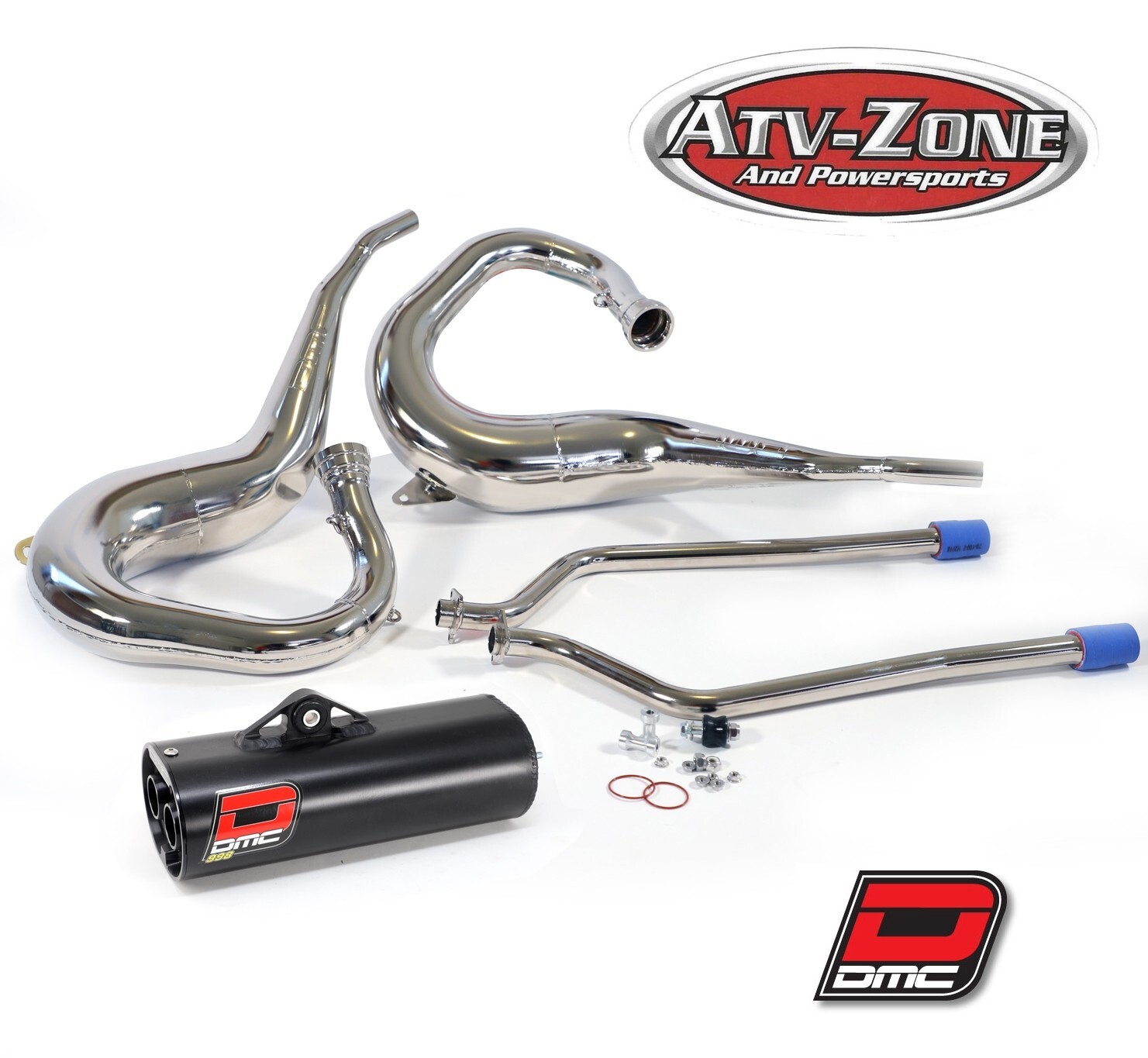 DMC 998 916 Exhaust Black Yamaha Banshee 350 1989-2006 25467-00