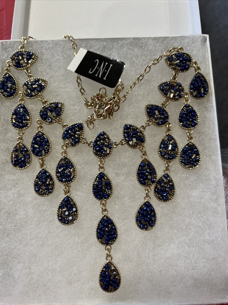 inc neclace beaded 18 inch stunning