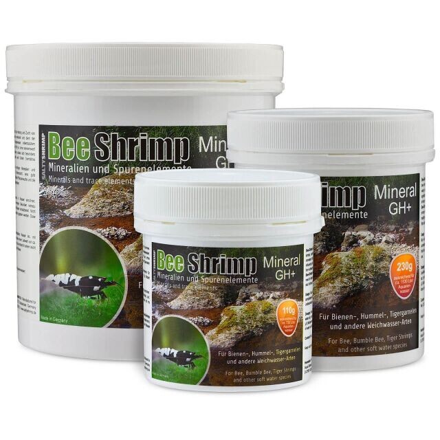 Salty Shrimp GH+ Minerals and Trace Elements Crystal Red Shrimp CRS Bee Tank