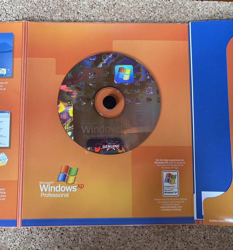 Microsoft Windows XP Professional Edition Upgrade version 2002 Used