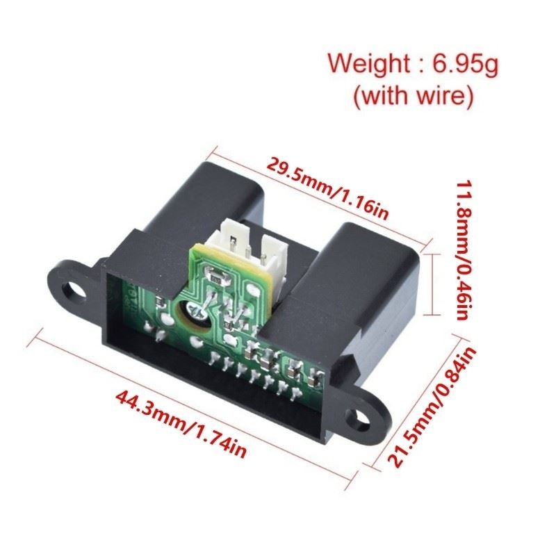 Advanced Optical Distance Sensoring 20 150cm for Dynamic Environment
