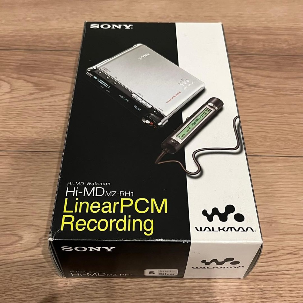 Sony MZ-RH1 Hi-MD Walkman Digital Recorder OLED With Original Box Fully Function