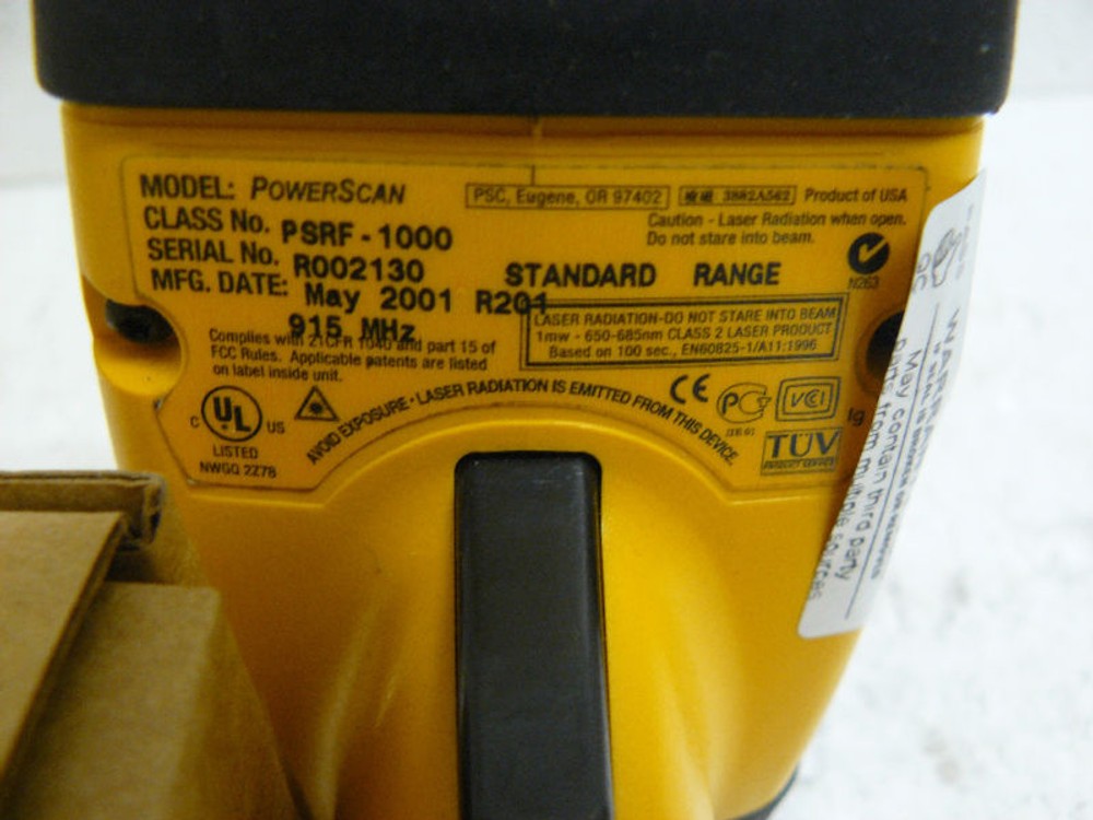 DATALOGIC POWERSCAN PSRF-1000 BARCODE SCANNER STANDARD RANGE NEW