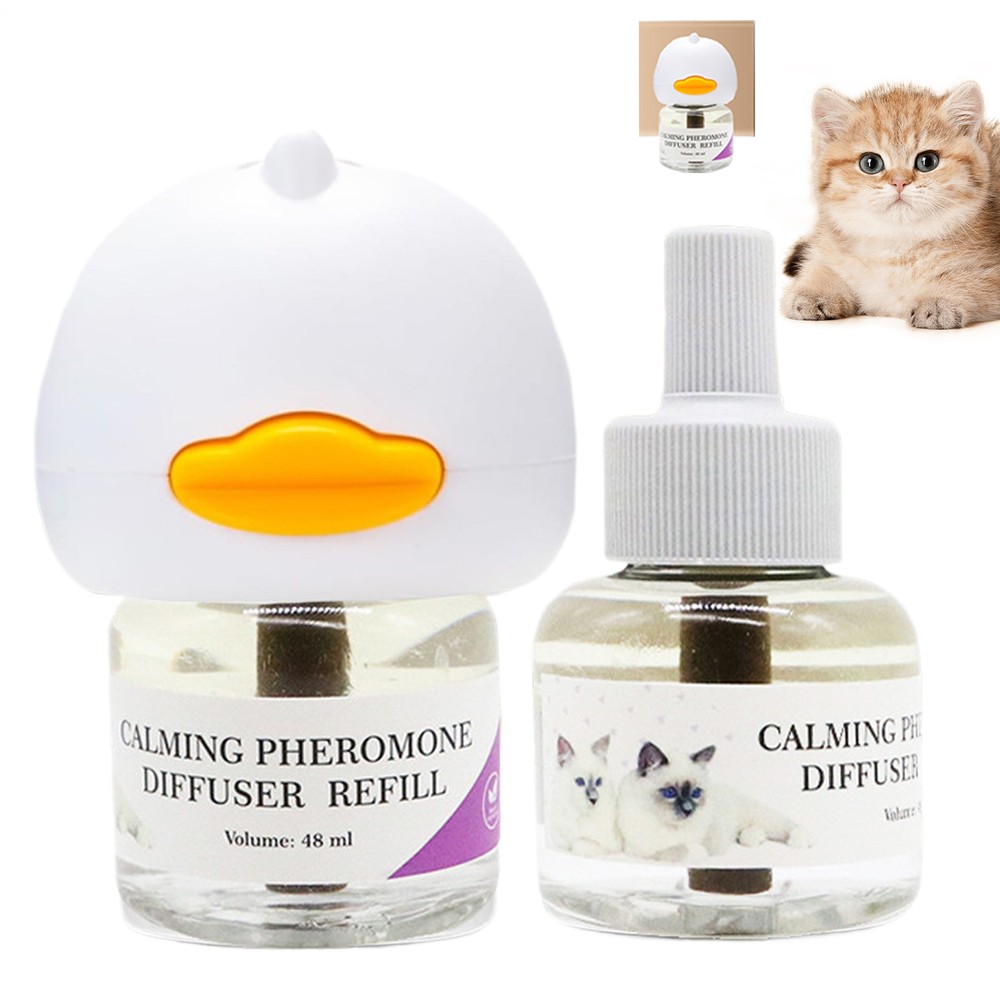 Cat Calming Diffuser Support Soothing Stress Heating Diffuser Cat Pheromones
