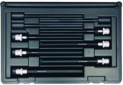 Bondhus 30646 6-piece Socket Hex Bit Tool Set with Sockets, 6" Length,1 set-Pack
