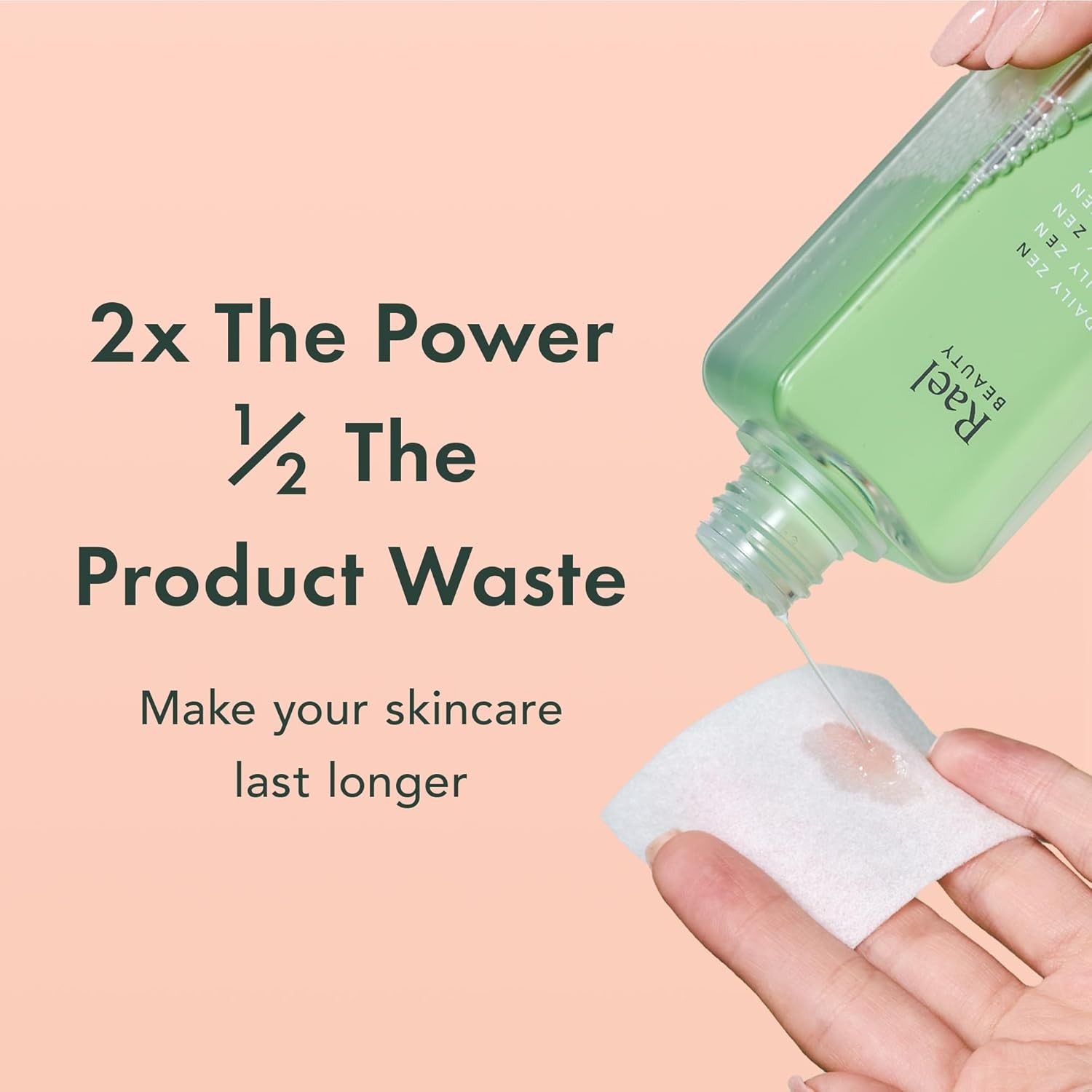 Rael Soak It Up Cotton Pads for Face, Soft & Thin, Korean Skin Care (200 Count)