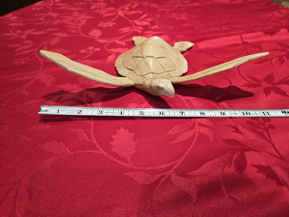 Hand Carved Sea Turtle