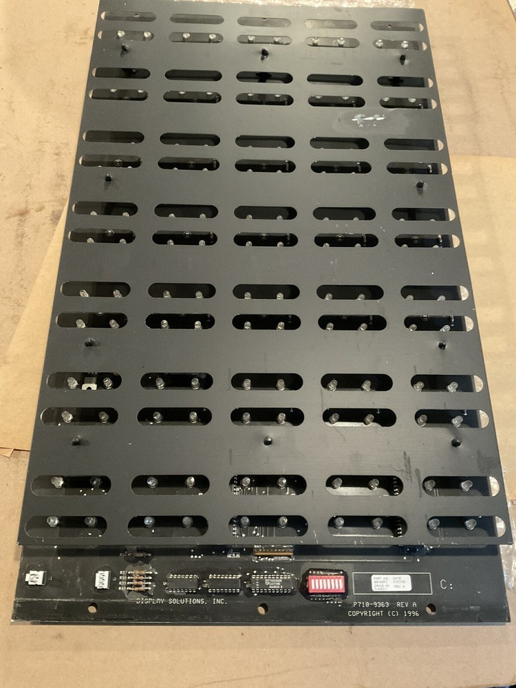 Display Solutions Character Board For Message Board Part # 8050.9363p.2