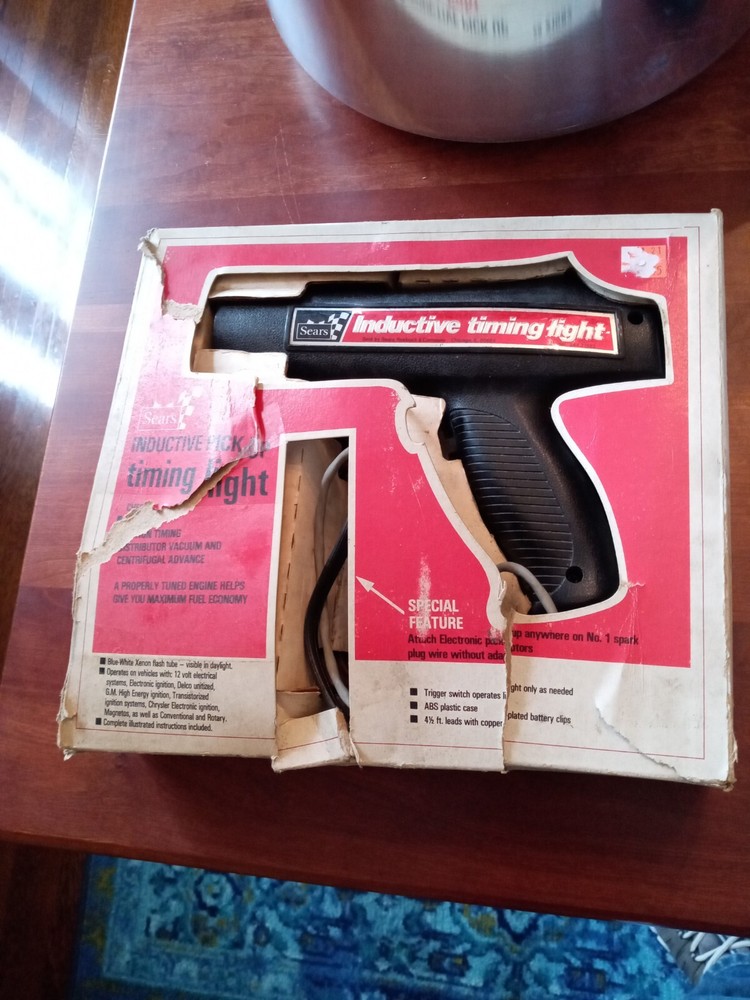 vintage sears craftsman inductive timing light