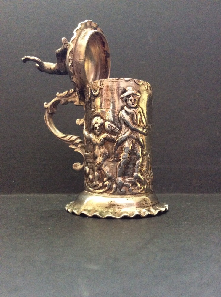 Miniature Dutch Silver Stein