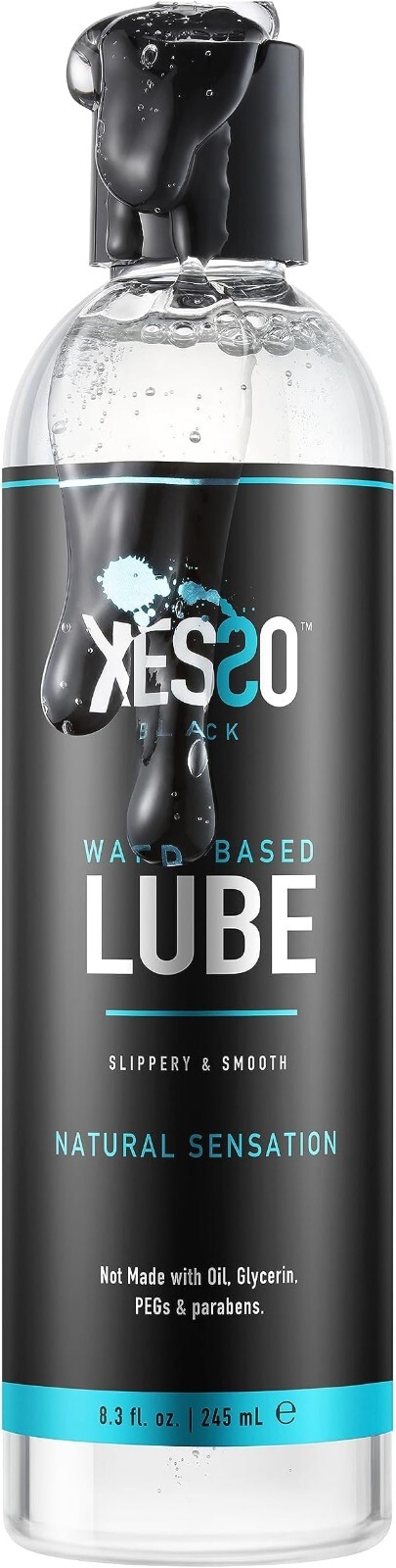 XESSO Natural Water-based Lube Sex Personal Lubricant 32, 16, 8.3 MADE IN USA