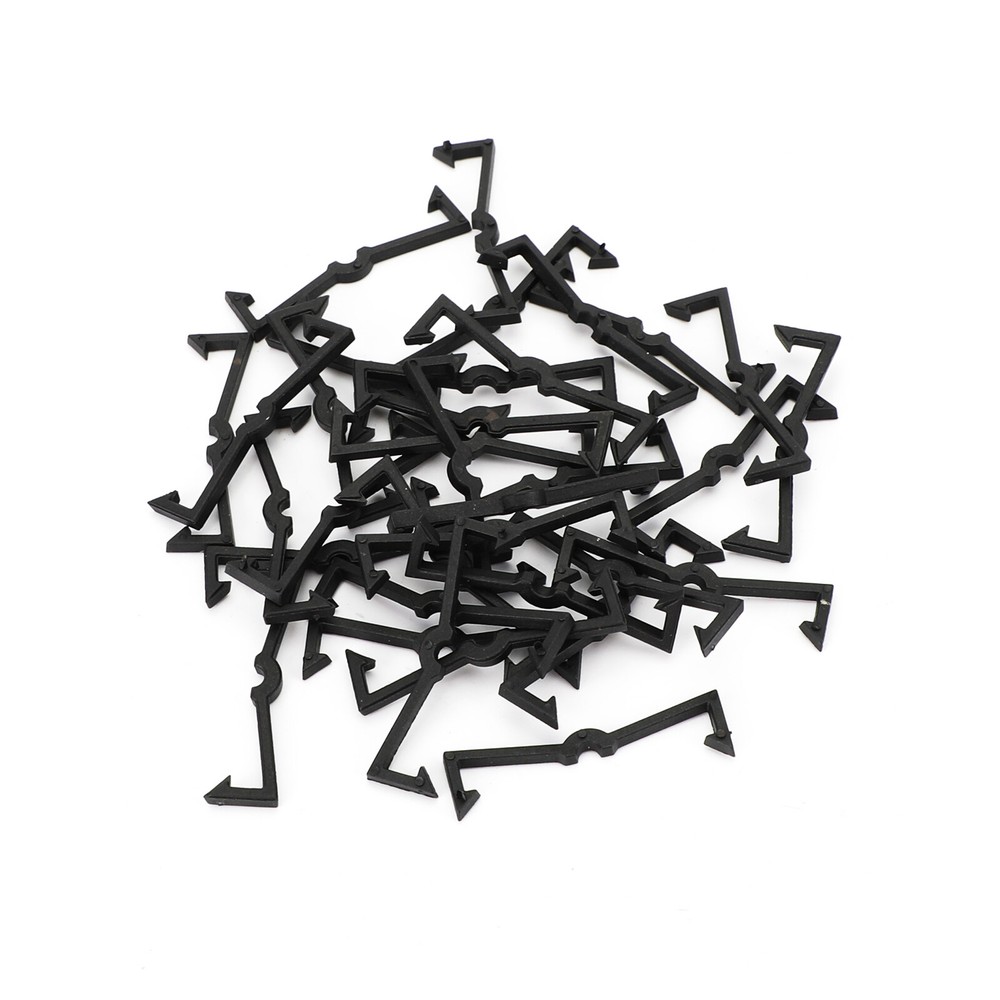 32PCS Plastic Retaining Clips Peg Board Locks Hook For Garage Organization USA