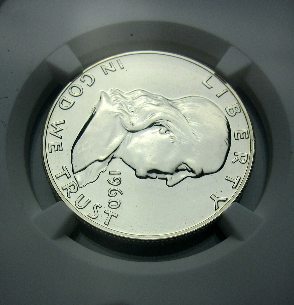 1960 Proof 69 Franklin Silver Half Dollar Proof PF69 NGC NICE