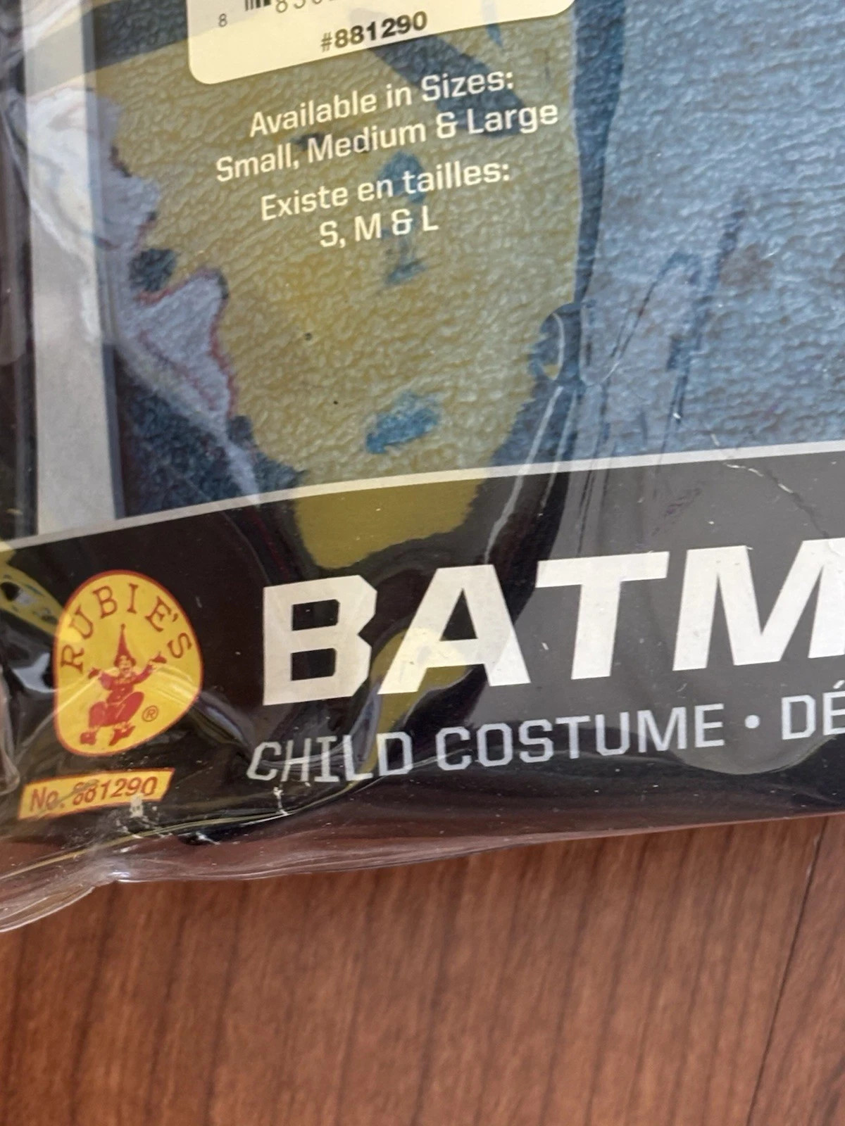 DC Batman Muscle Chest Costume Child Small (4-6) Halloween