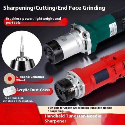 Tungsten Pin Sharpener Handheld U-Pole Welding Pin Specialized Grinding Machine