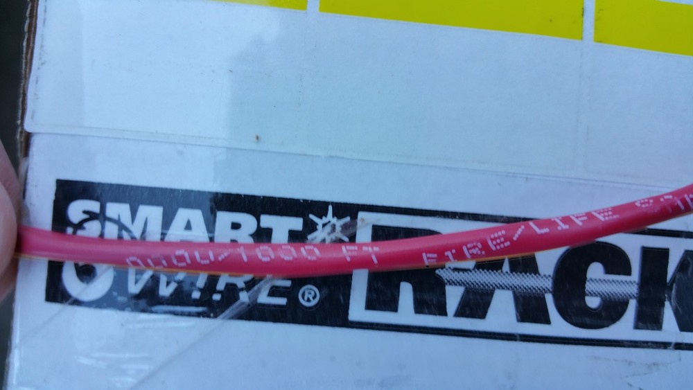 Windy City Smartwire 762363-S 18/2C Solid Plenum Fire Alarm Cable Red+Yel /100ft