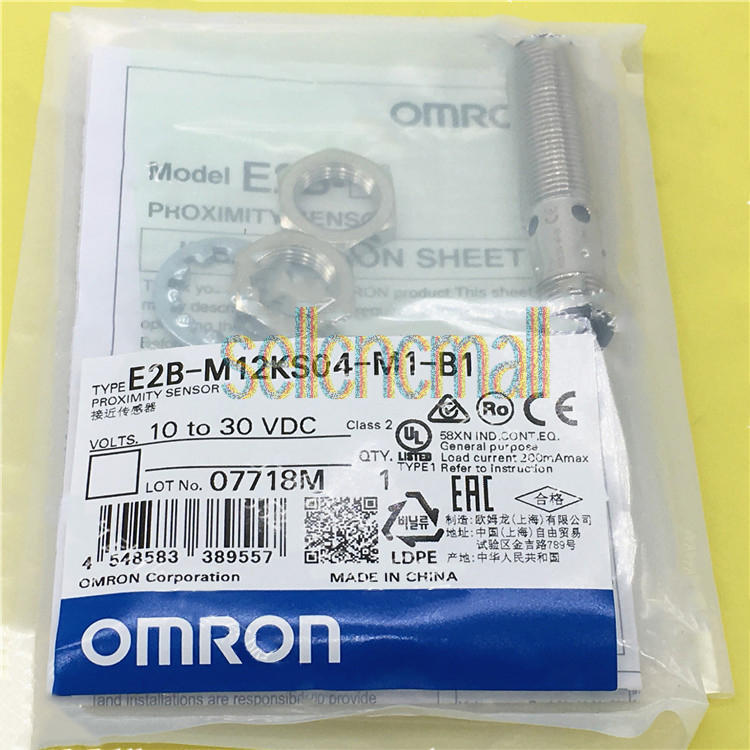 1pcs Omron Proximity Switch E2B-M12KS04-M1-B1 NEW