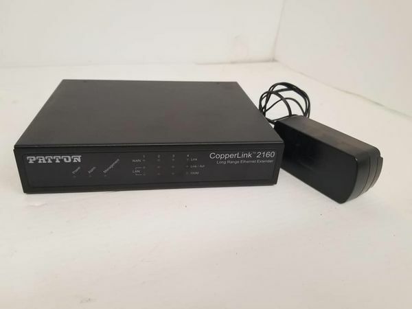 Good Used Patton Copperlink 2160 Long Range Ethernet Extender 2160/EUI