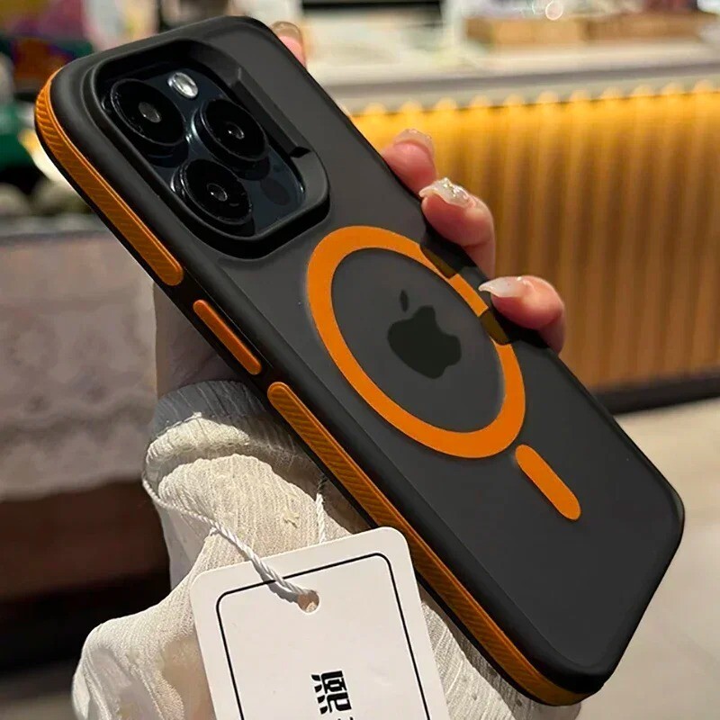 Magnetic Phone Case For iPhone 17 16 15 14 13 12 Pro Max Plus Bumper Hard Cover