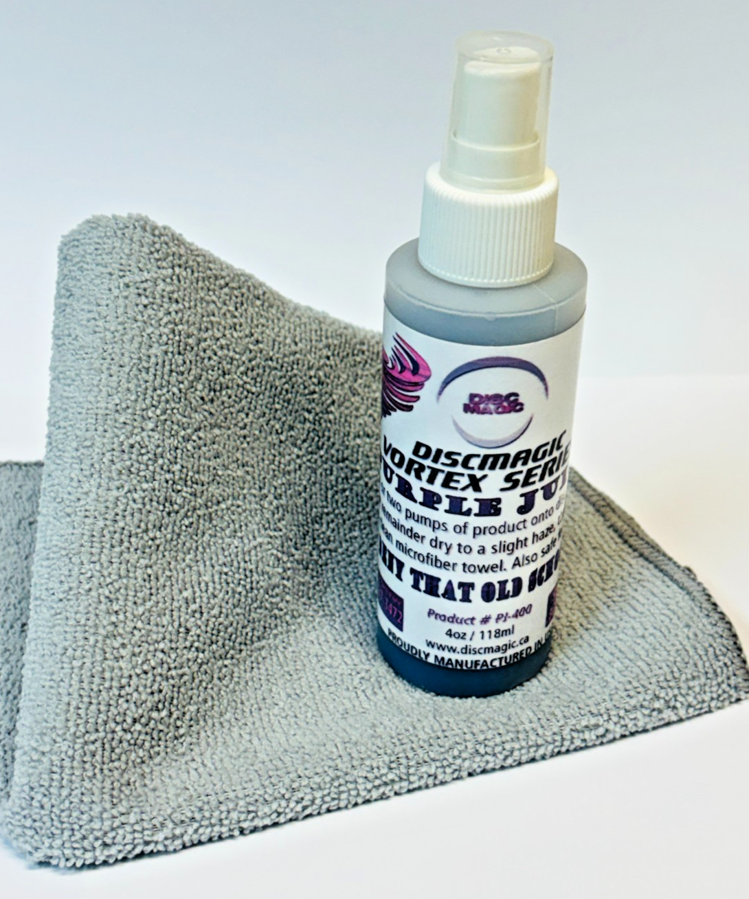 PURPLE JUICE! The Legendary Disc Cleaning Spray from Discmagic! Now in 4oz !