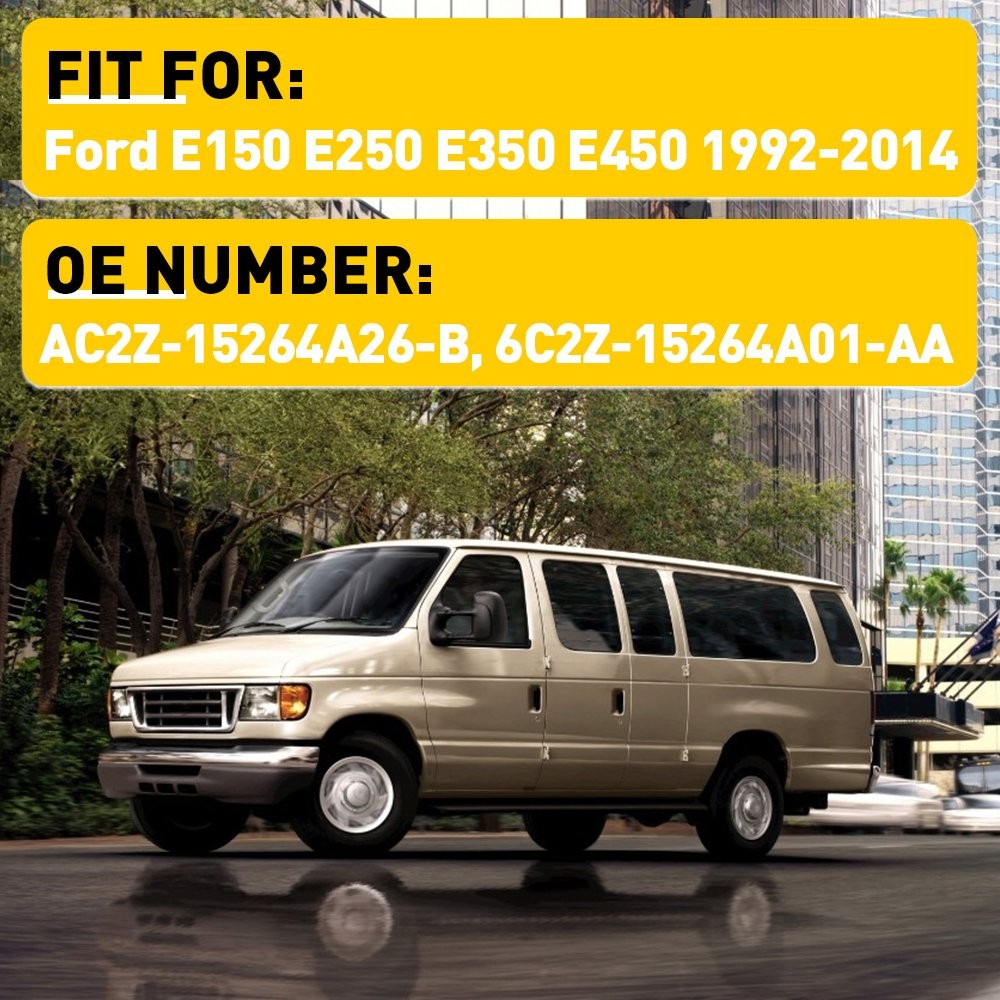 Release Cables Upper and Lower Latches Left Side Cargo Door for Ford E-150 E-250