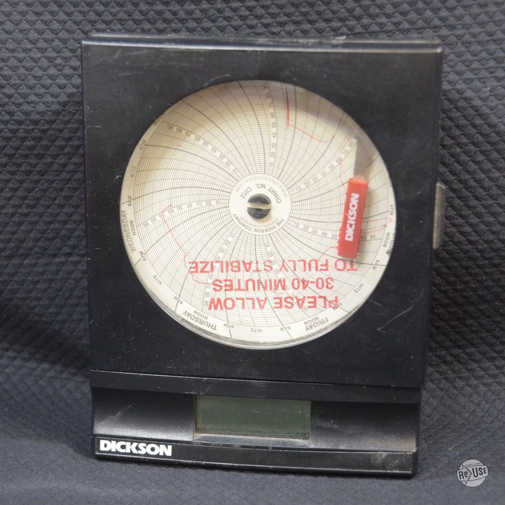 Dickson SL4100F7 TempTrace Chart Recorder (Untested)