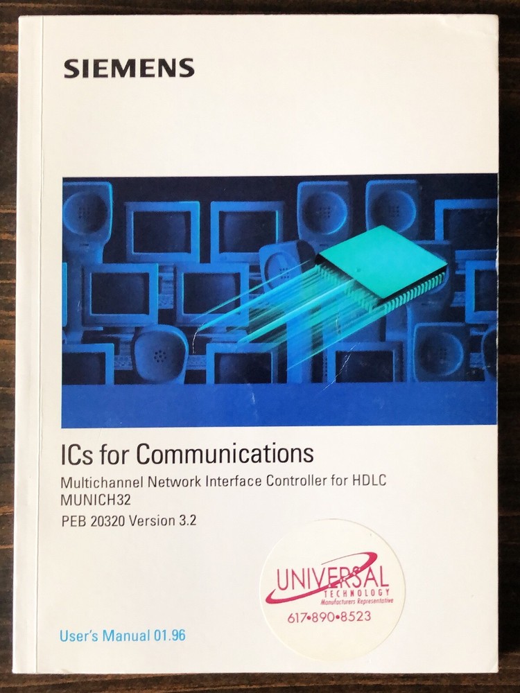 Siemens - MUNICH32 HDLC Network Interface Controller User's Manual (1996)