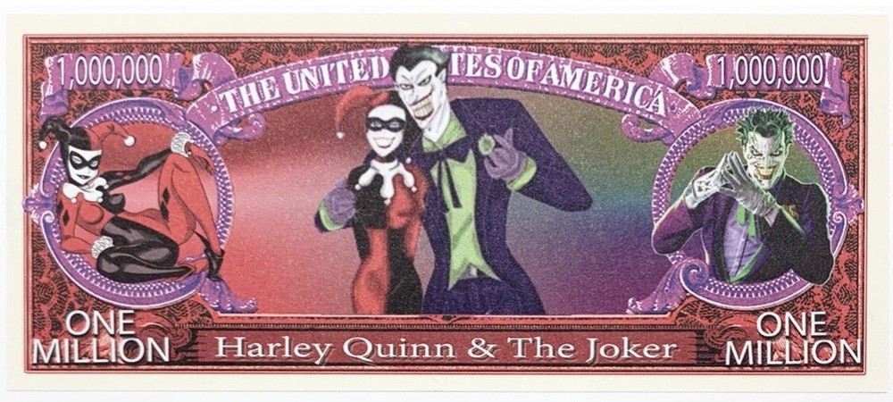 Pack of 10 DC Comics Harley Quinn and Joker Get Married 1 Million Dollars