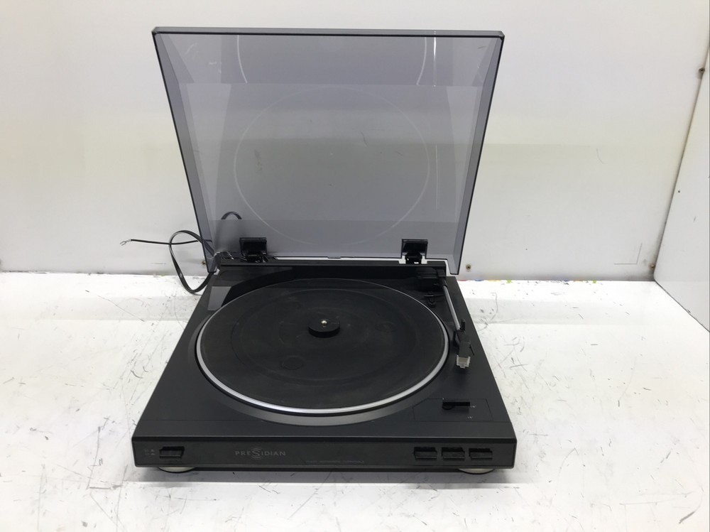 Presidian Fully Automatic Belt Driven Turntable Record Player 420-7012