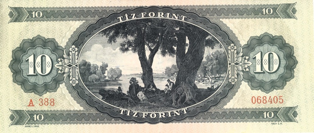 Banknote, Hungary, 10 Forint, 1969