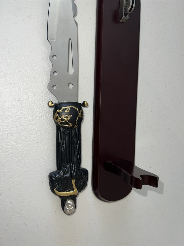 Stainless Steel Dagger 14” With Decorative Skull Handle